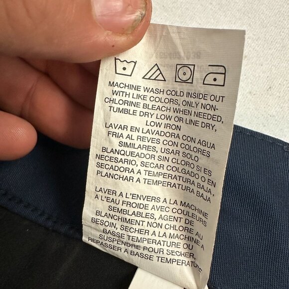 Lee Womens Plus Size Pants 18W Petite Straight Leg Mid-Rise Wrinkle Free - Picture 6 of 8